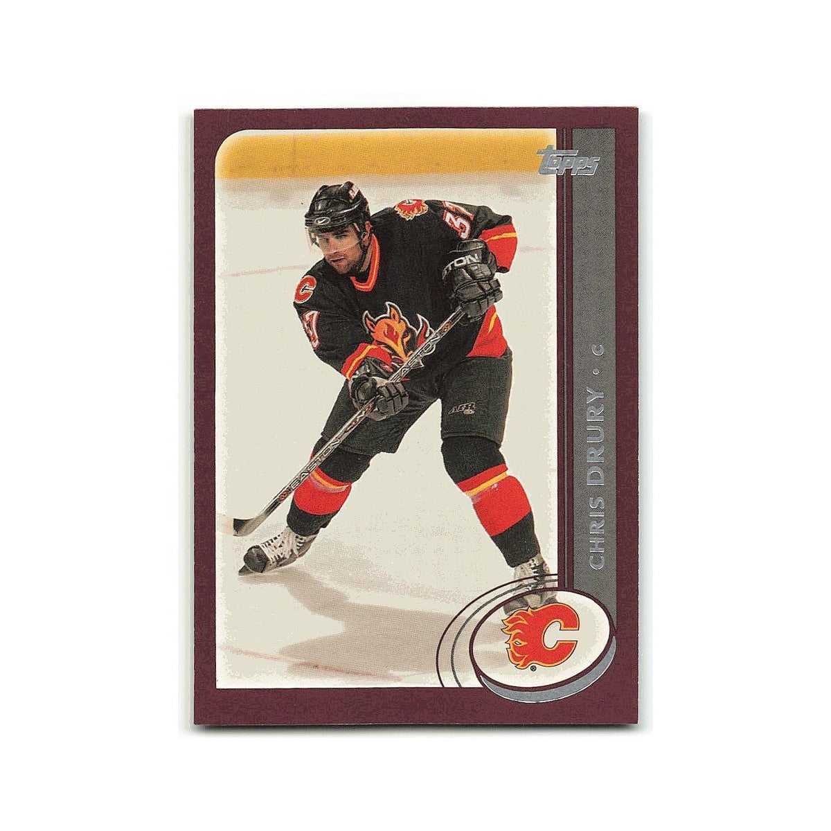 Chris Drury 2002 Topps #31 Colorado Avalanche Hockey Card NM