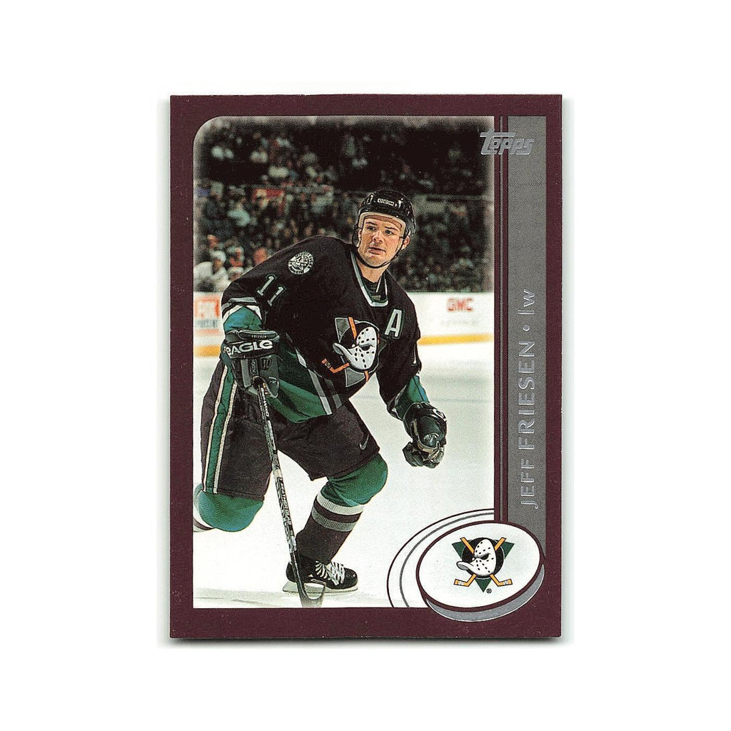 Jeff Friesen 2002 Topps #73 Anaheim Mighty Ducks Hockey Card NM