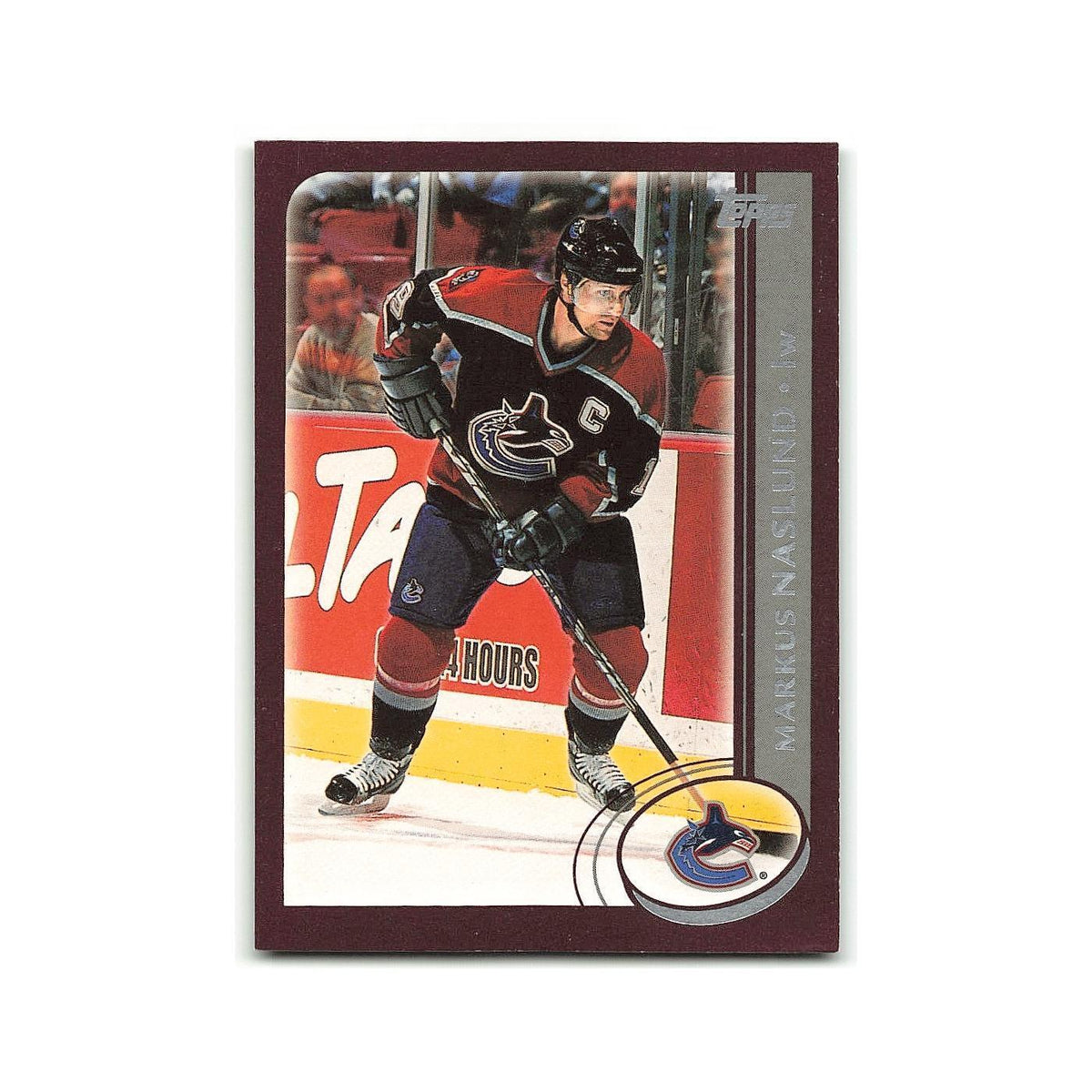 Markus Naslund 2002 Topps #32 Vancouver Canucks Hockey Card NM