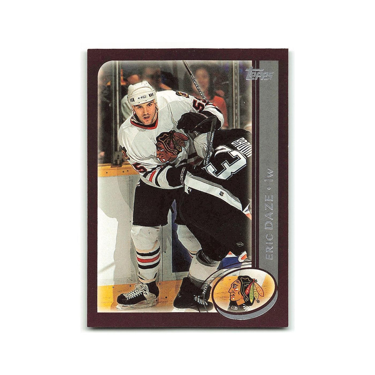 Eric Daze 2002 Topps #94 Chicago Blackhawks Hockey Card NM