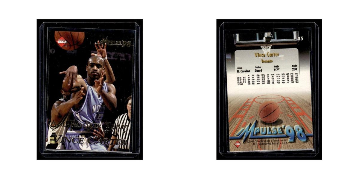 Vince Carter 1998 Collector's Edge Impulse #45 Toronto Raptors NM