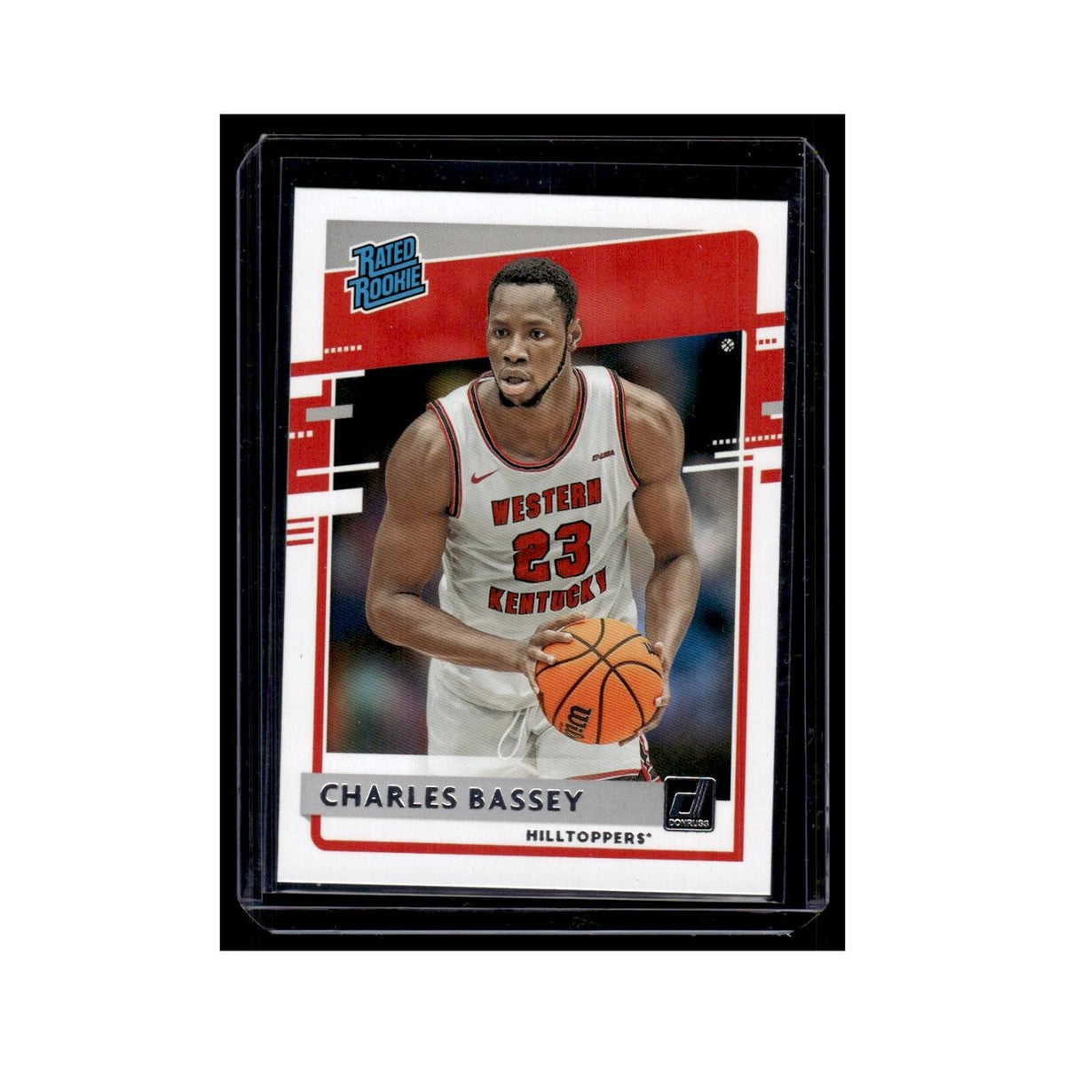 Charles Bassey 2021 Donruss Draft Picks Rated Rookie #48 NM