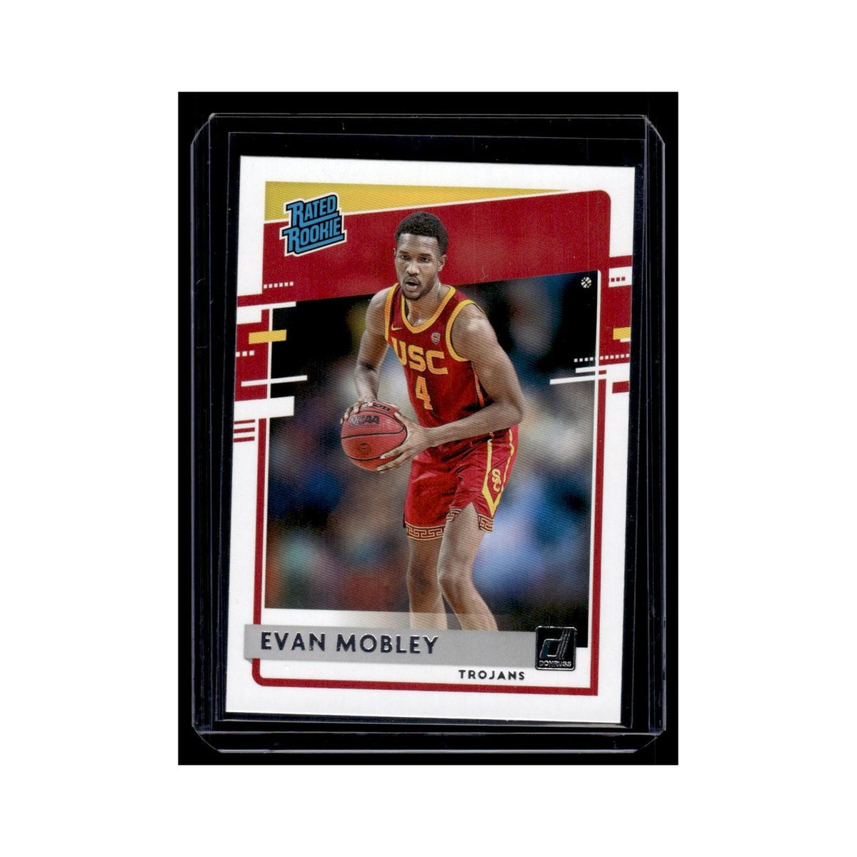 Evan Mobley 2021 Donruss Draft Picks Rated Rookie #27 USC Trojans NM