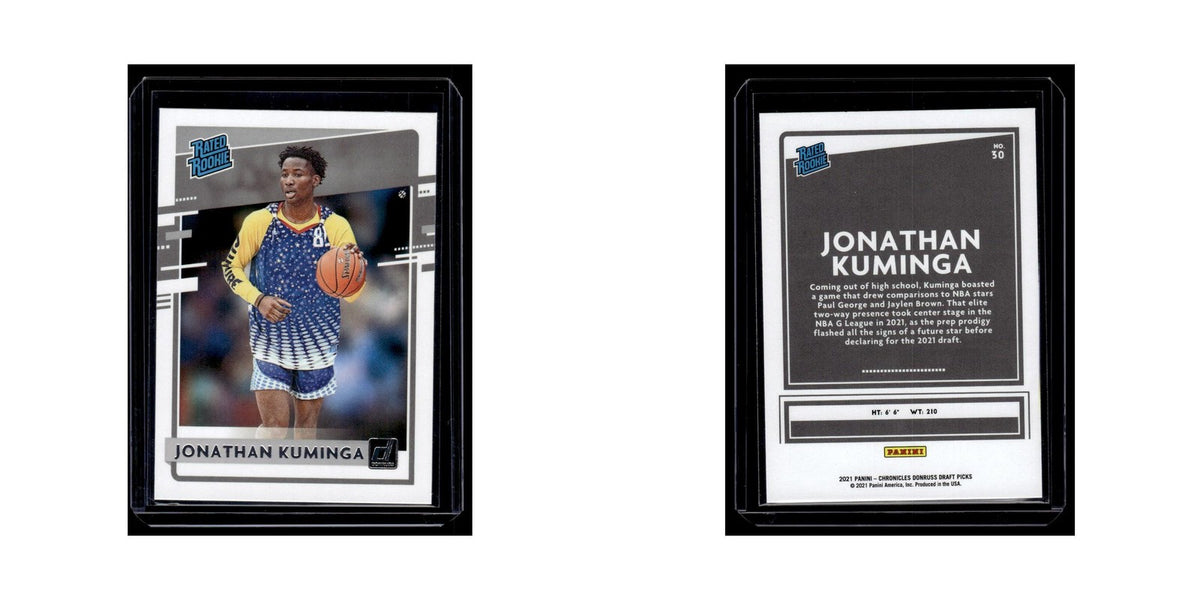 Jonathan Kuminga 2021 Donruss Draft Picks Rated Rookie #30 NM
