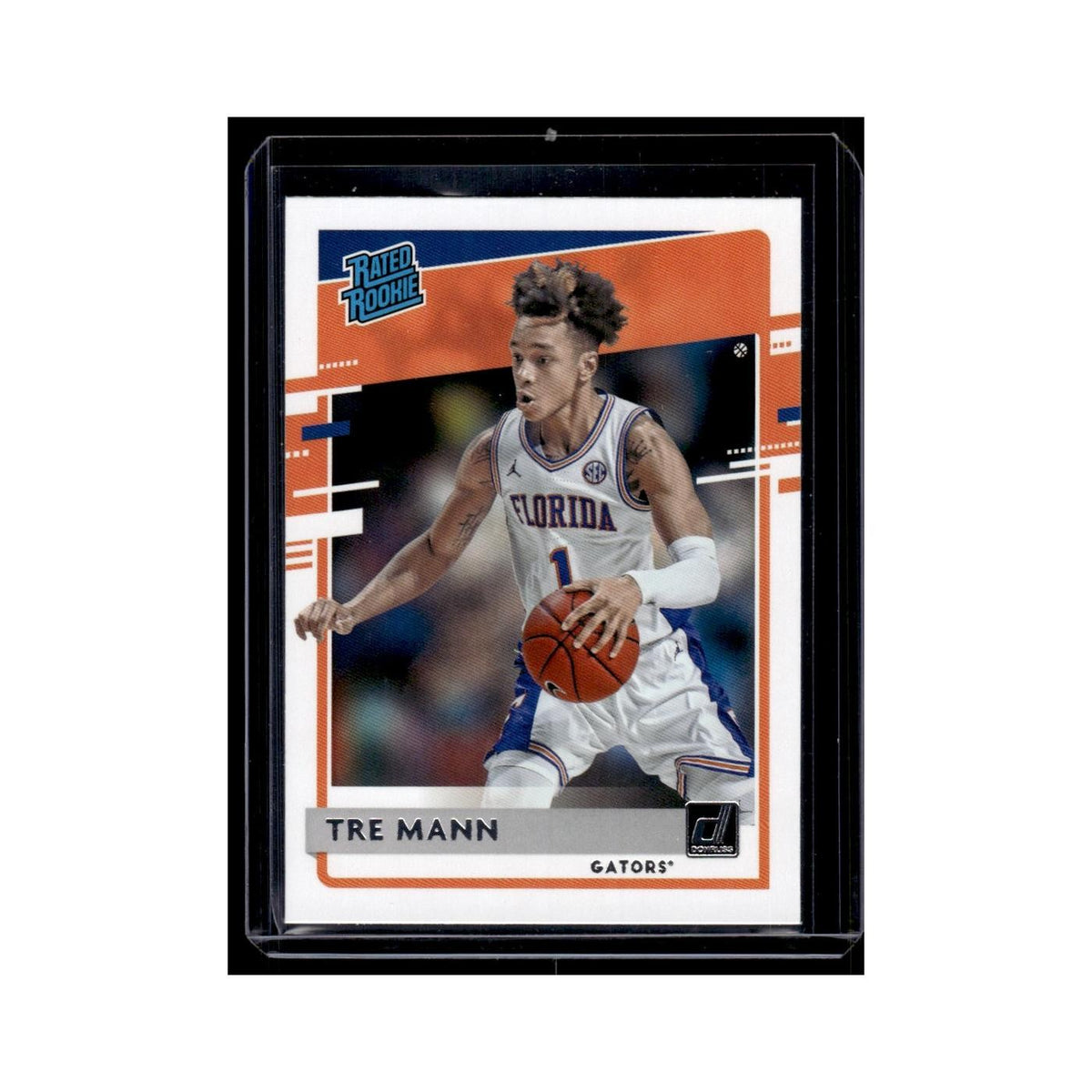 Tre Mann 2021 Donruss Draft Picks Rated Rookie #46 Basketball Card NM