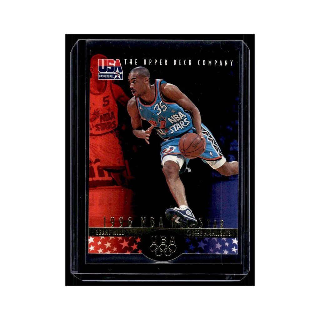 Grant Hill 1996 Upper Deck USA #7 Basketball Card NM