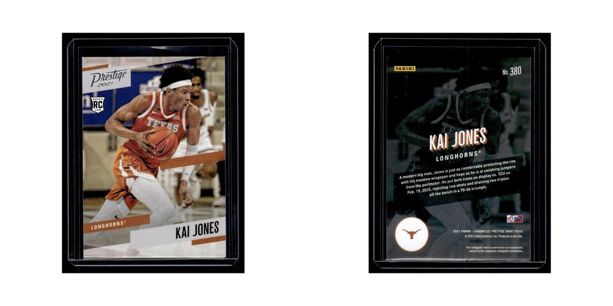 Kai Jones Rookie 2021 Panini Chronicles Prestige Draft Picks #380 NM