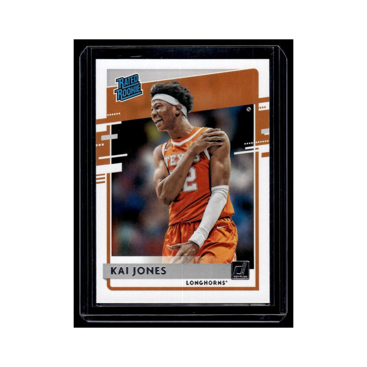 Kai Jones 2021 Donruss Draft Picks Rated Rookie #37 Texas Longhorns NM
