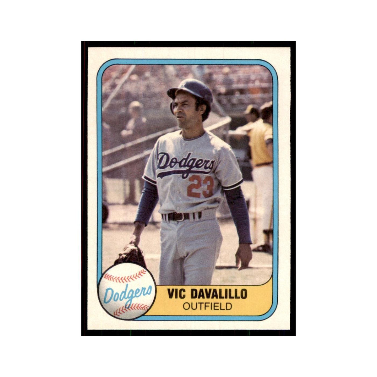 1981 Fleer Vic Davalillo Baseball Cards #132