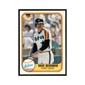 1981 Fleer Dave Bergman Baseball Cards #76