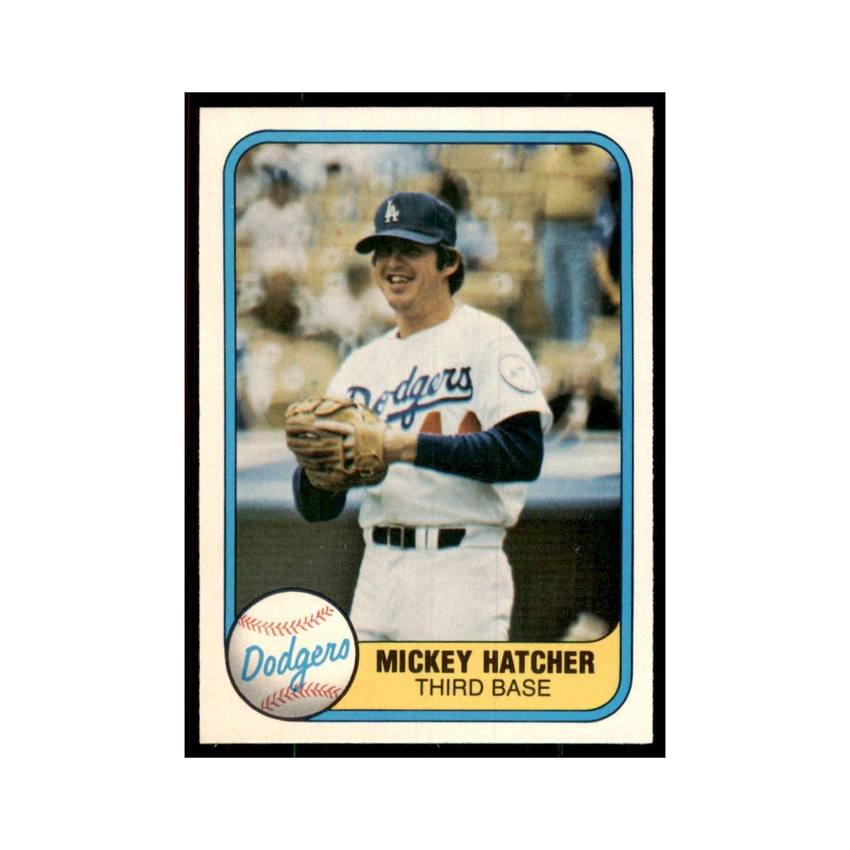 1981 Fleer Mickey Hatcher Baseball Cards #135