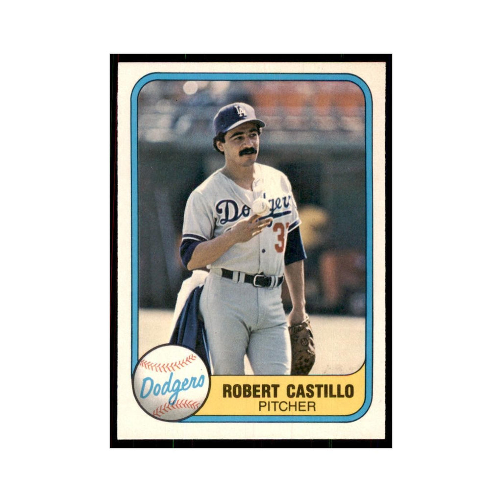 1981 Fleer Robert Castillo Baseball Cards #137