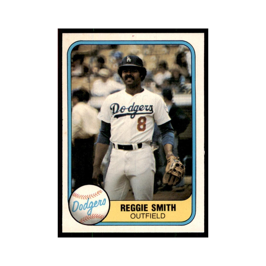 1981 Fleer Reggie Smith Baseball Cards #111