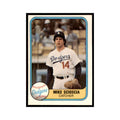 1981 Fleer Mike Scioscia Baseball Cards #131