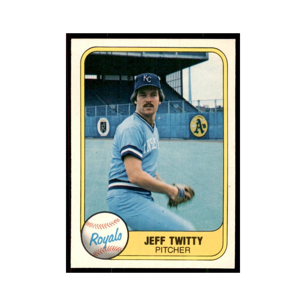 1981 Fleer Jeff Twitty Baseball Cards #49