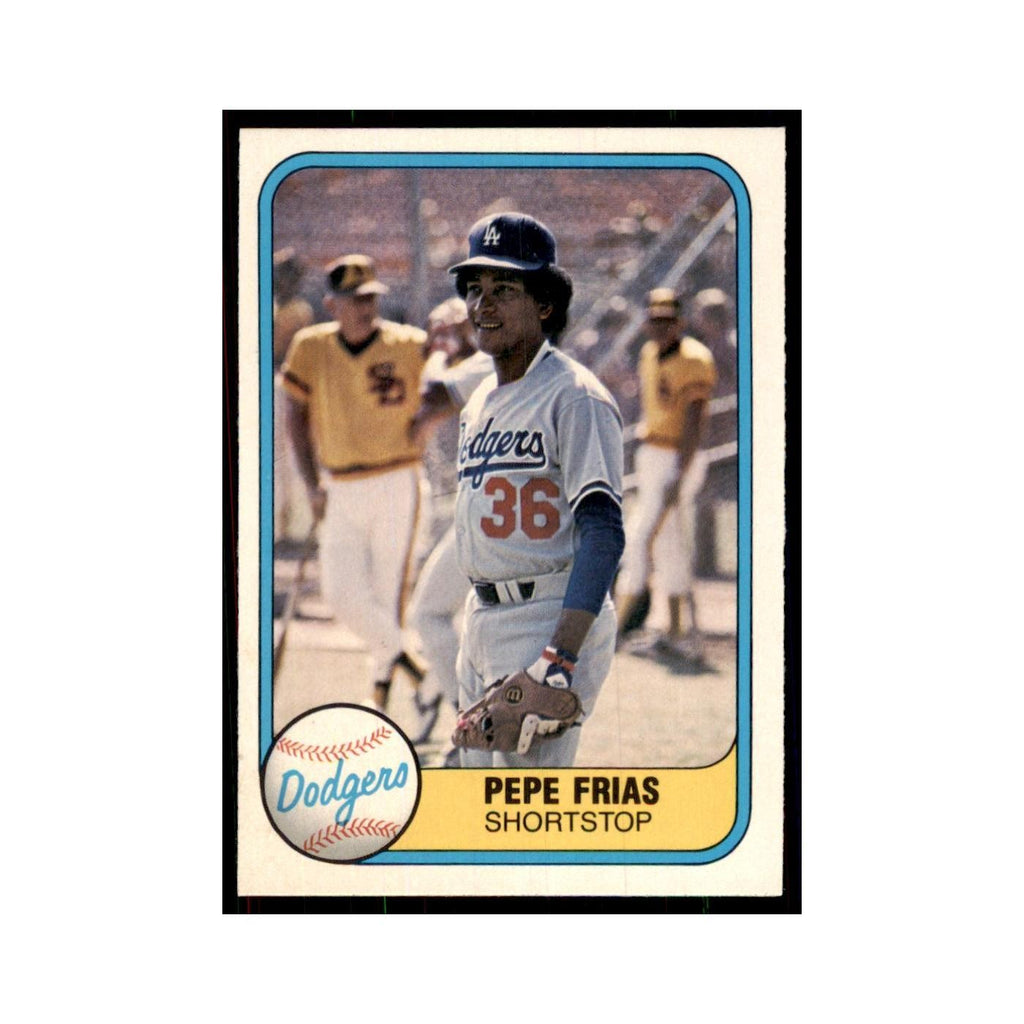 1981 Fleer Pepe Frias Baseball Cards #134