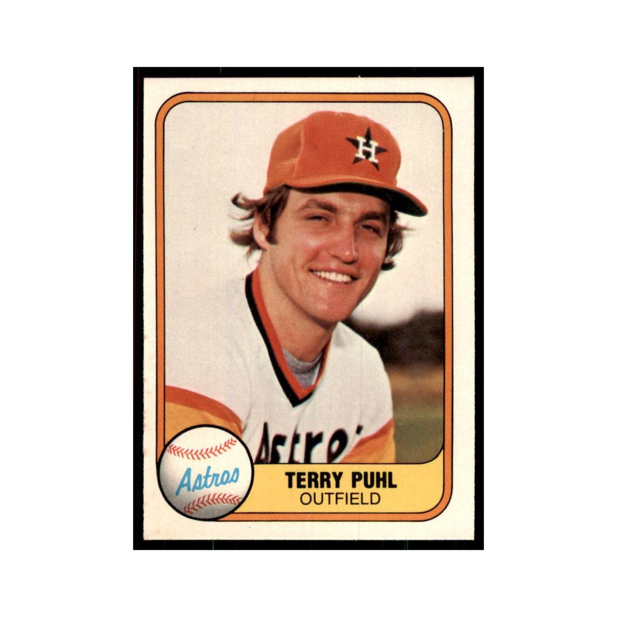 1981 Fleer Terry Puhl Baseball Cards #62