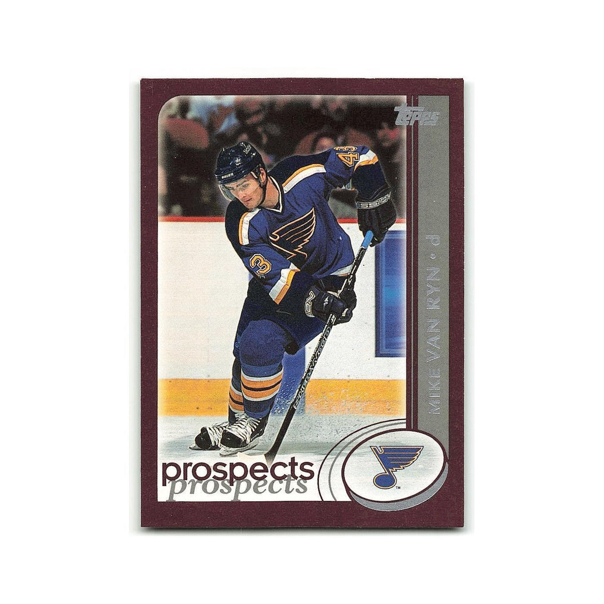 Mike Van Ryn 2002 Topps #302 St. Louis Blues Hockey Card NM