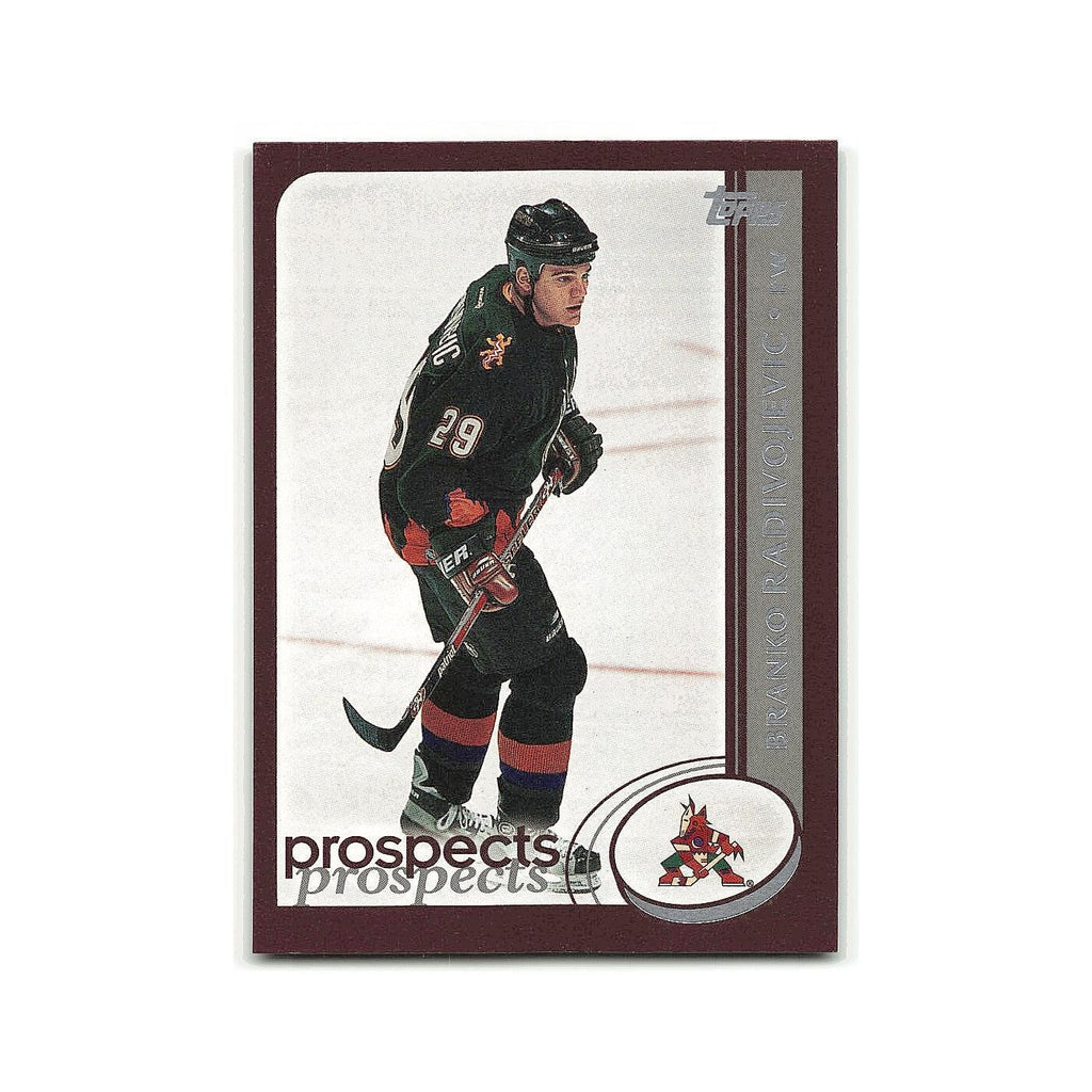 Branko Radivojevic 2002 Topps #273 Phoenix Coyotes Hockey Card NM
