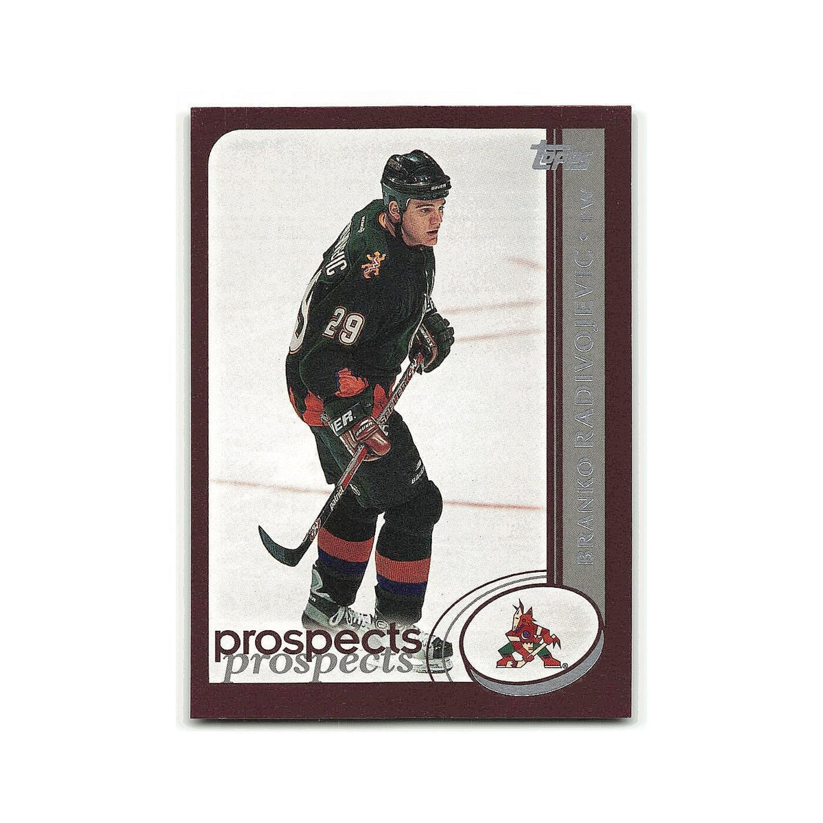 Branko Radivojevic 2002 Topps #273 Phoenix Coyotes Hockey Card NM