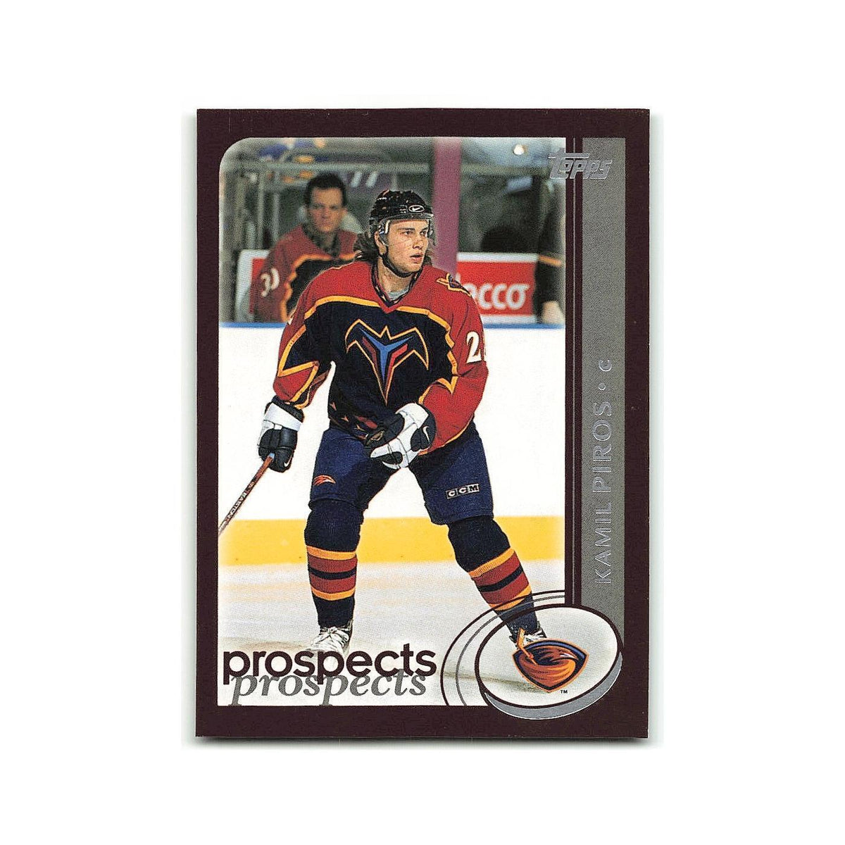 Kamil Piros 2002 Topps #274 Atlanta Thrashers Hockey Card NM