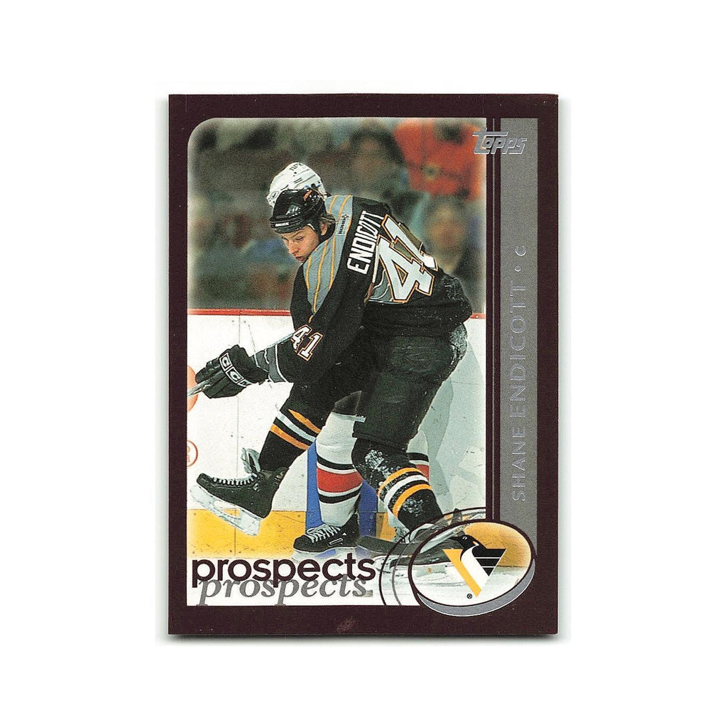 Shane Endicott 2002 Topps #311 Pittsburgh Penguins Hockey Card NM