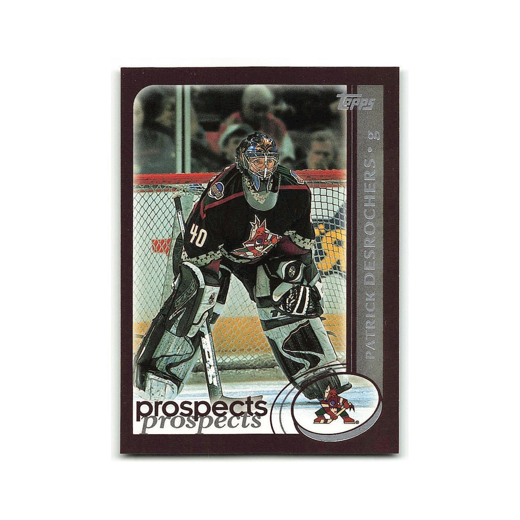 Patrick DesRochers 2002 Topps #283 Phoenix Coyotes Hockey Card NM