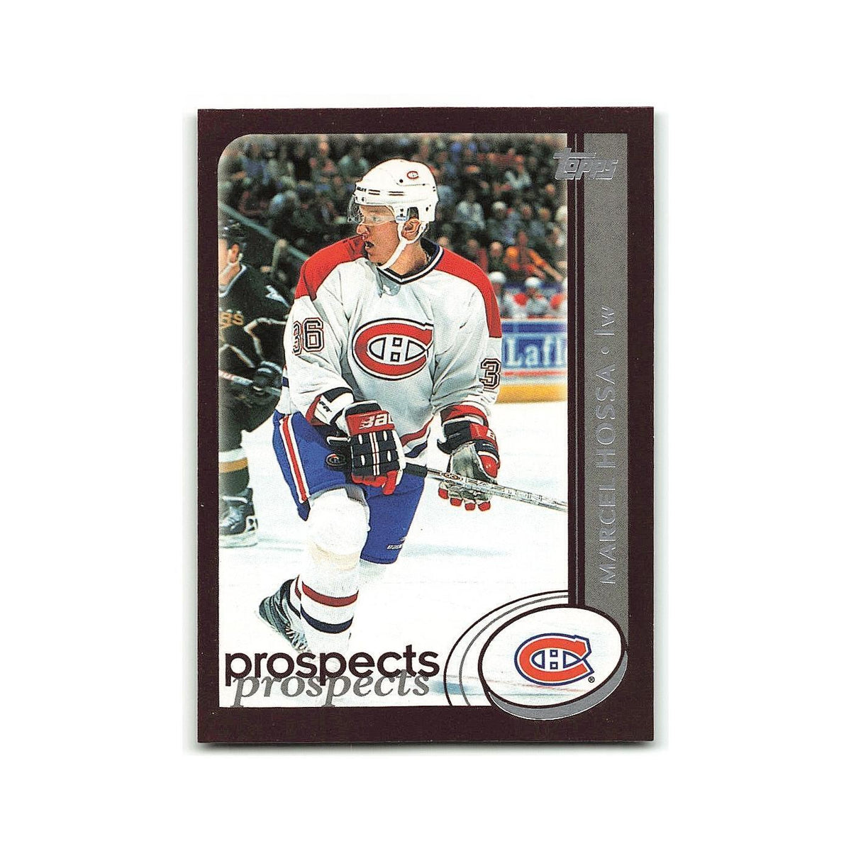 Marcel Hossa 2002 Topps #296 Montreal Canadiens Hockey Card NM