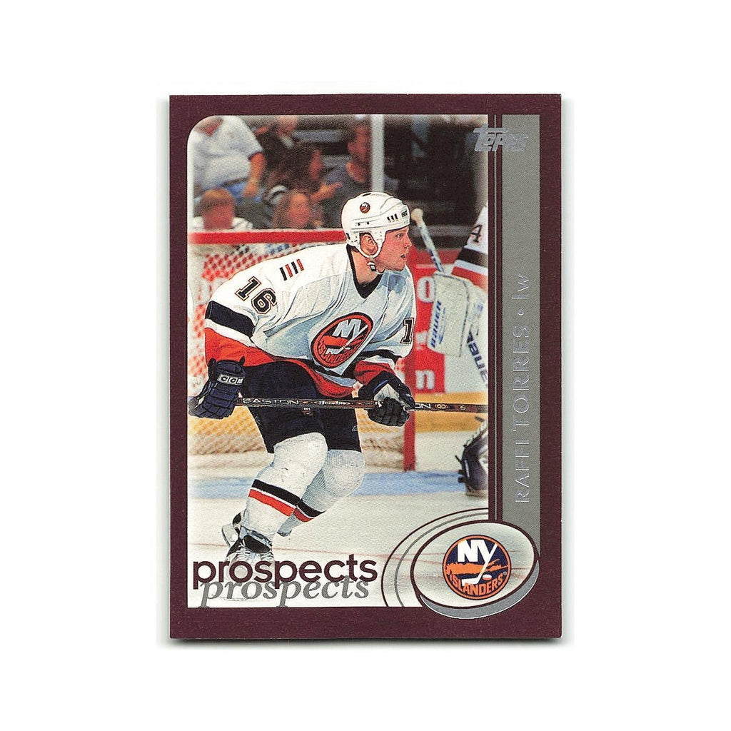 Raffi Torres 2002 Topps #308 New York Islanders Hockey Card NM