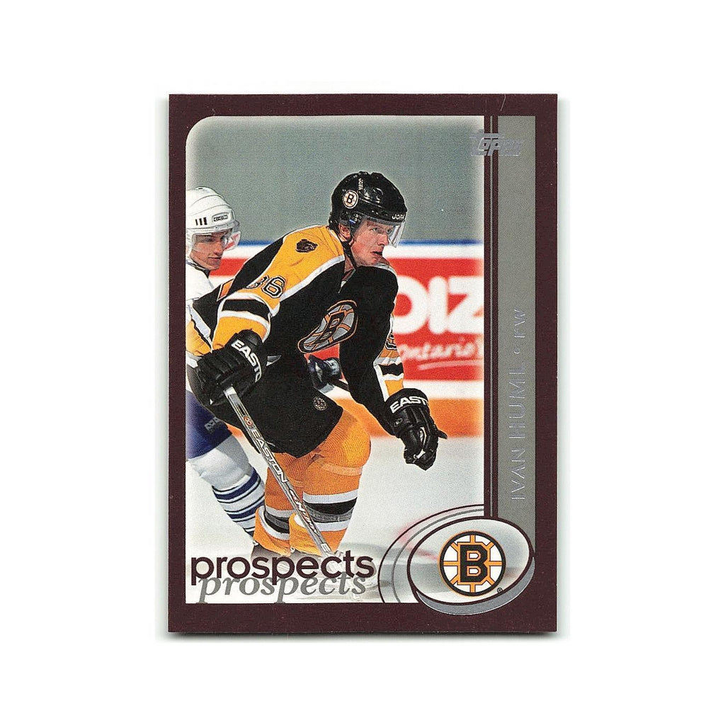 Ivan Huml 2002 Topps #286 Boston Bruins Hockey Card NM