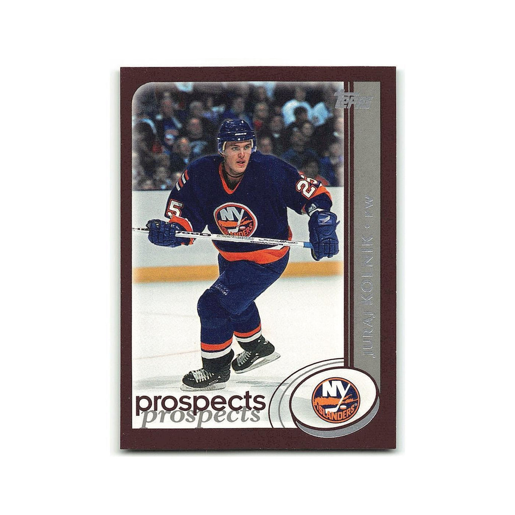 Juraj Kolnik 2002 Topps #289 New York Islanders Hockey Card NM
