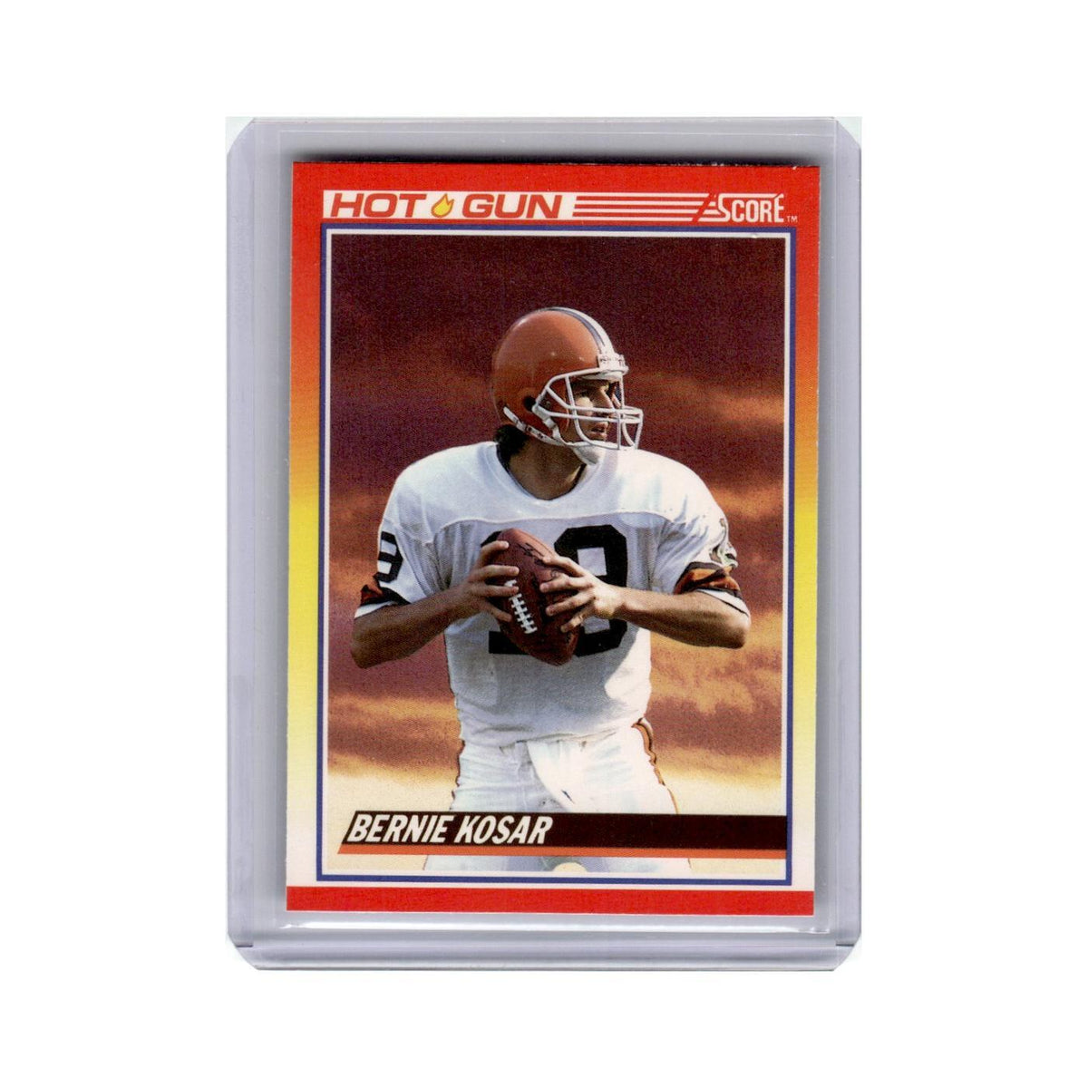 Bernie Kosar 1990 Score #319 Cleveland Browns Football Card NM
