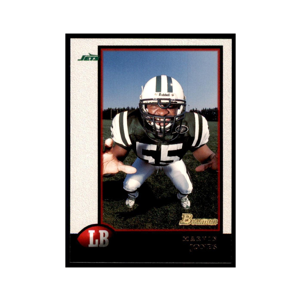 1998 Bowman Marvin Jones Football Cards #146