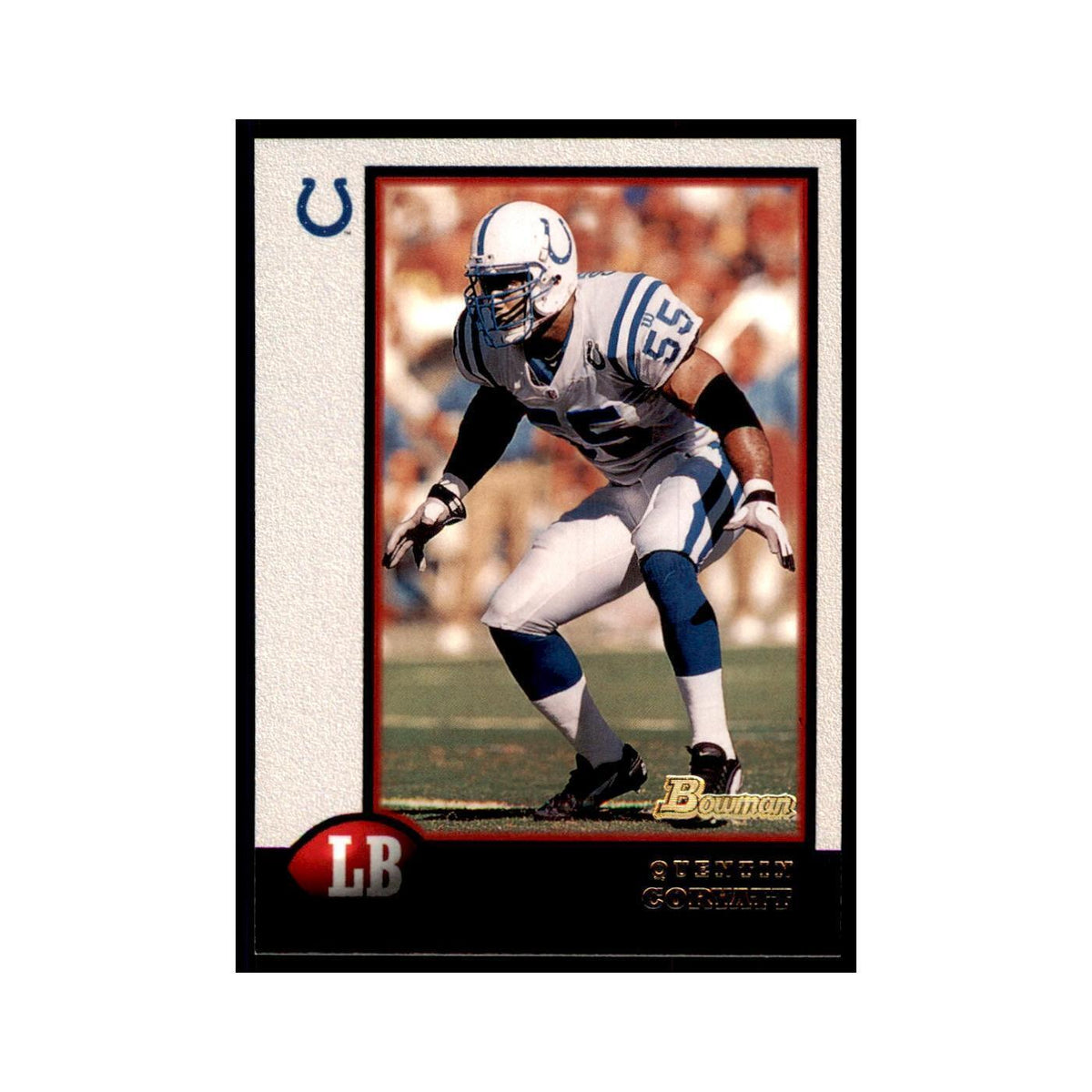 1998 Bowman Quentin Coryatt Football Cards #166