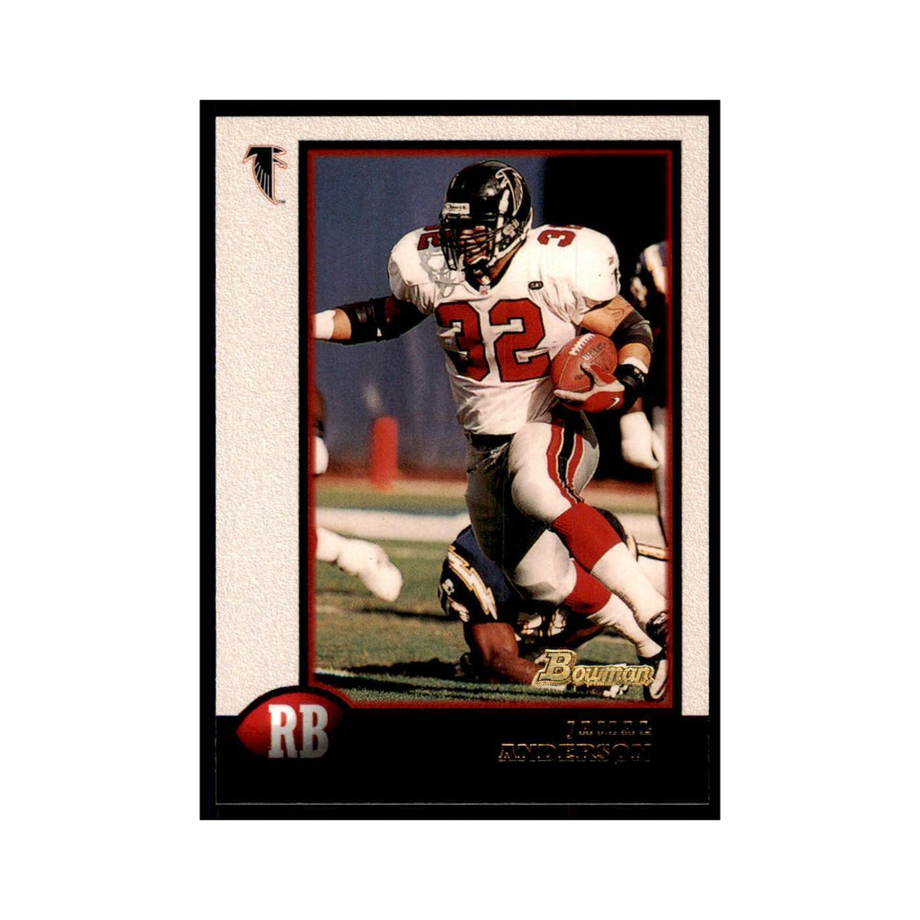 1998 Bowman Jamal Anderson Football Cards #77