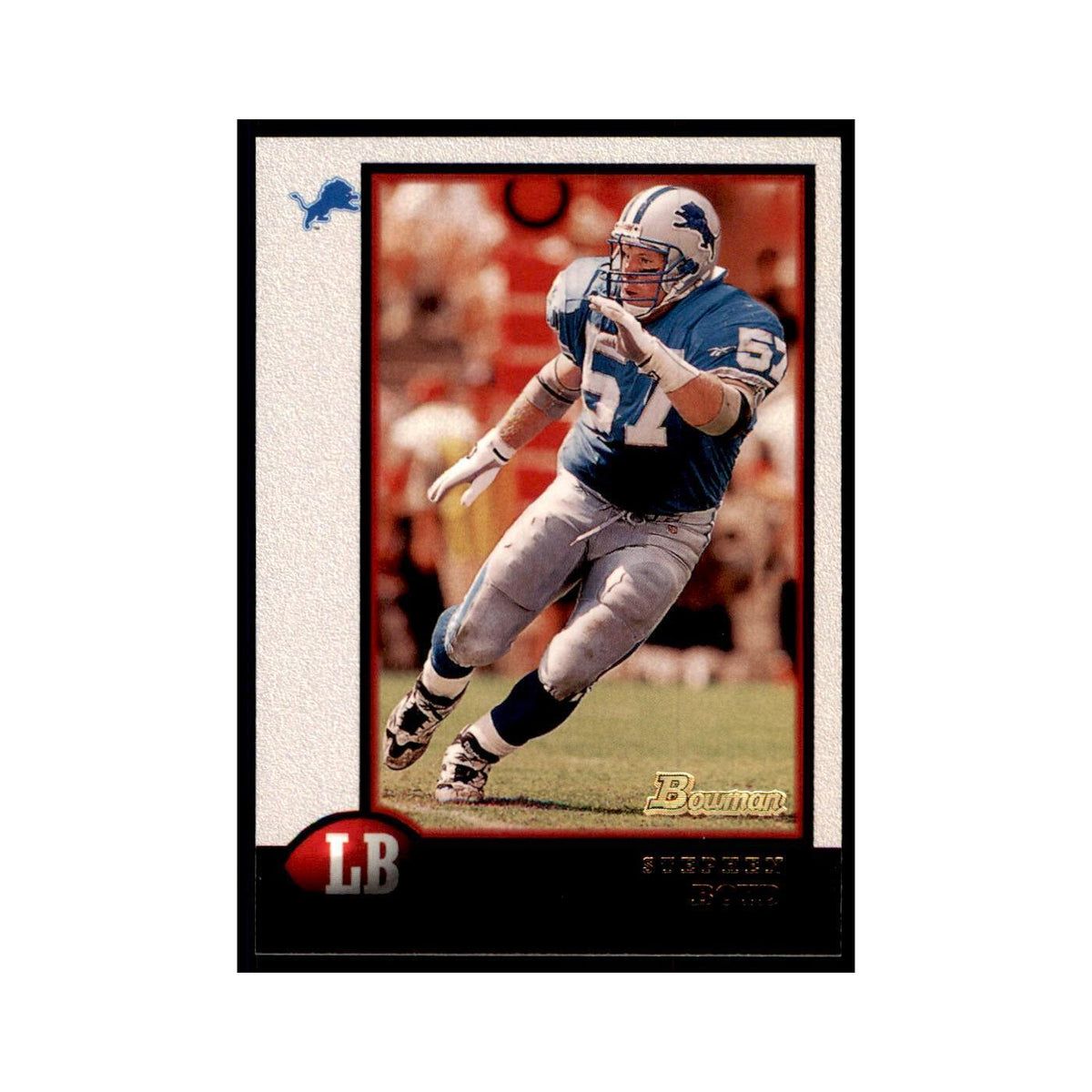 1998 Bowman Stephen Boyd Football Cards #156