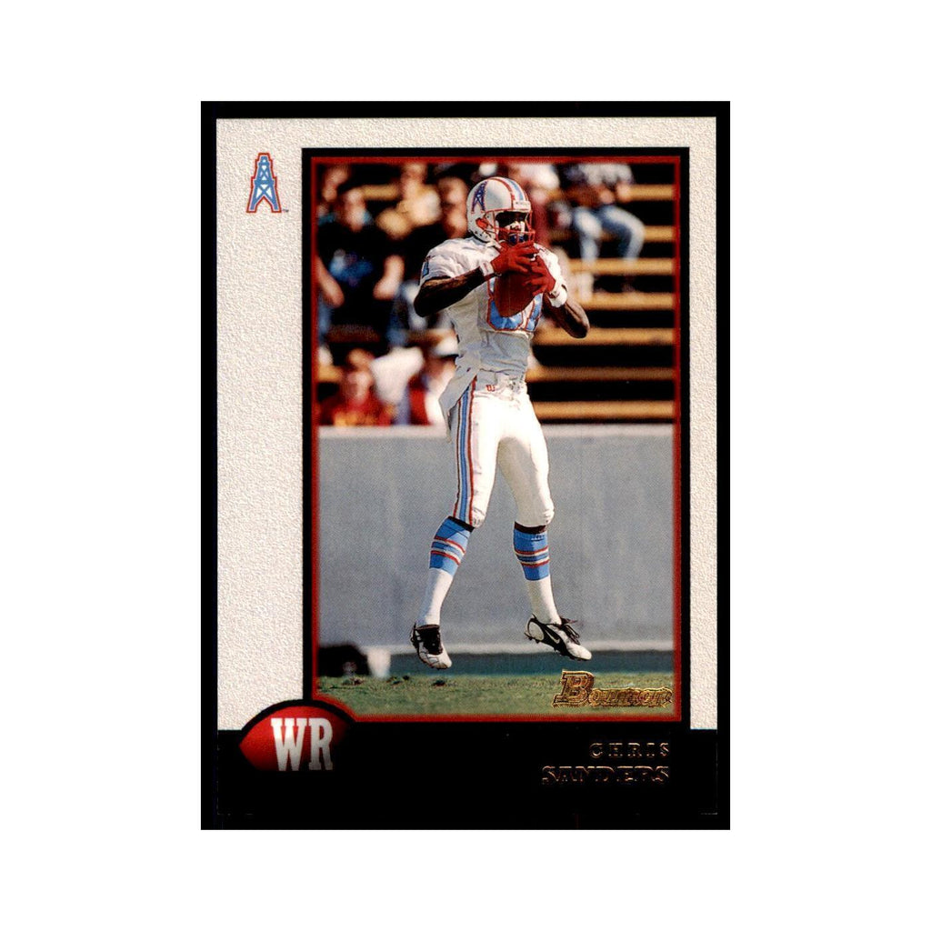 1998 Bowman Chris Sanders Football Cards #39