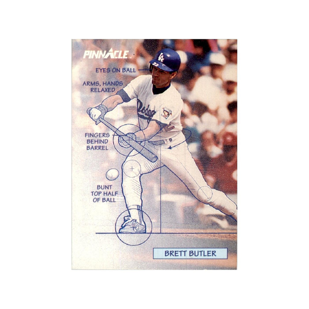 1992 Pinnacle Brett Butler Baseball Cards #619