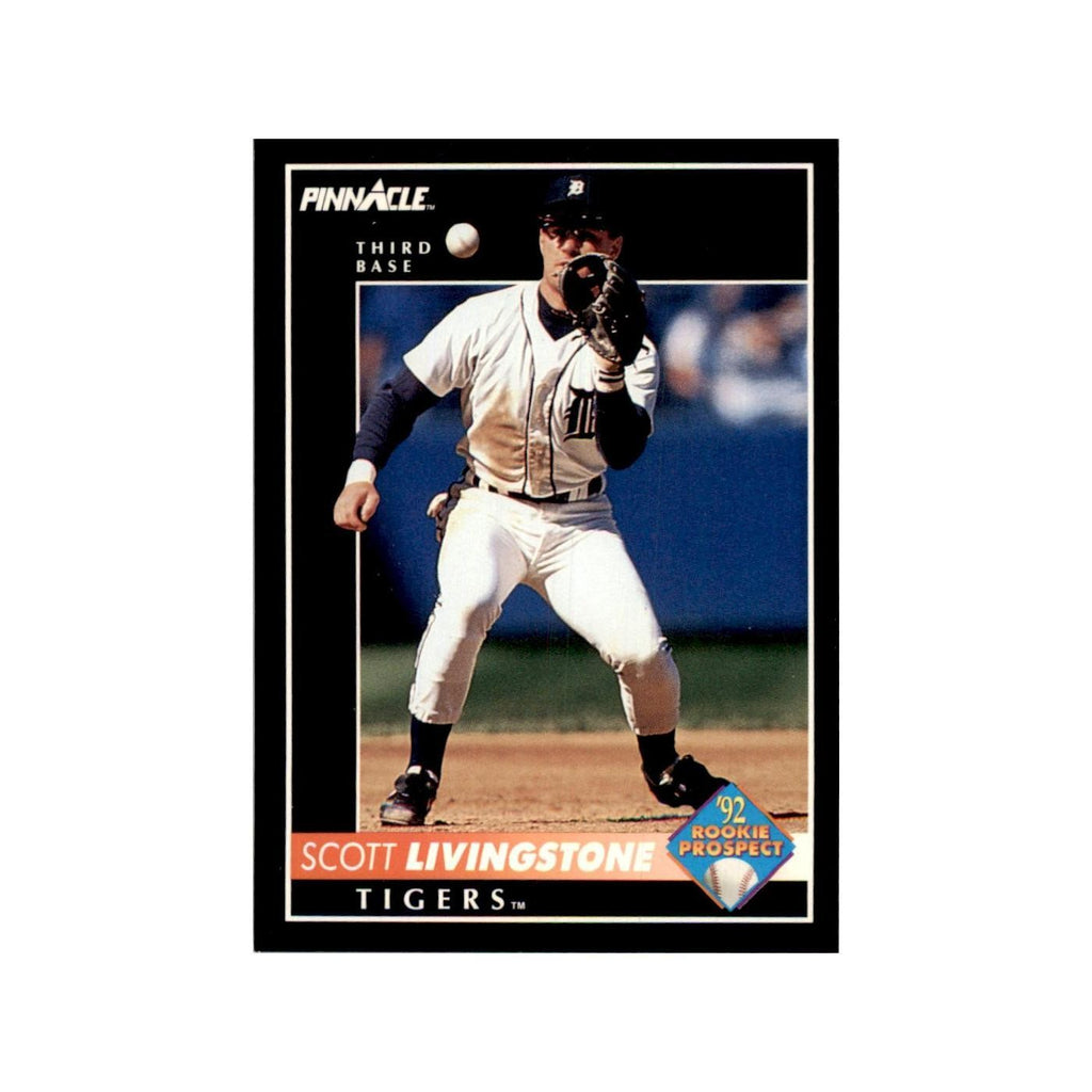1992 Pinnacle Scott Livingstone Baseball Cards #490