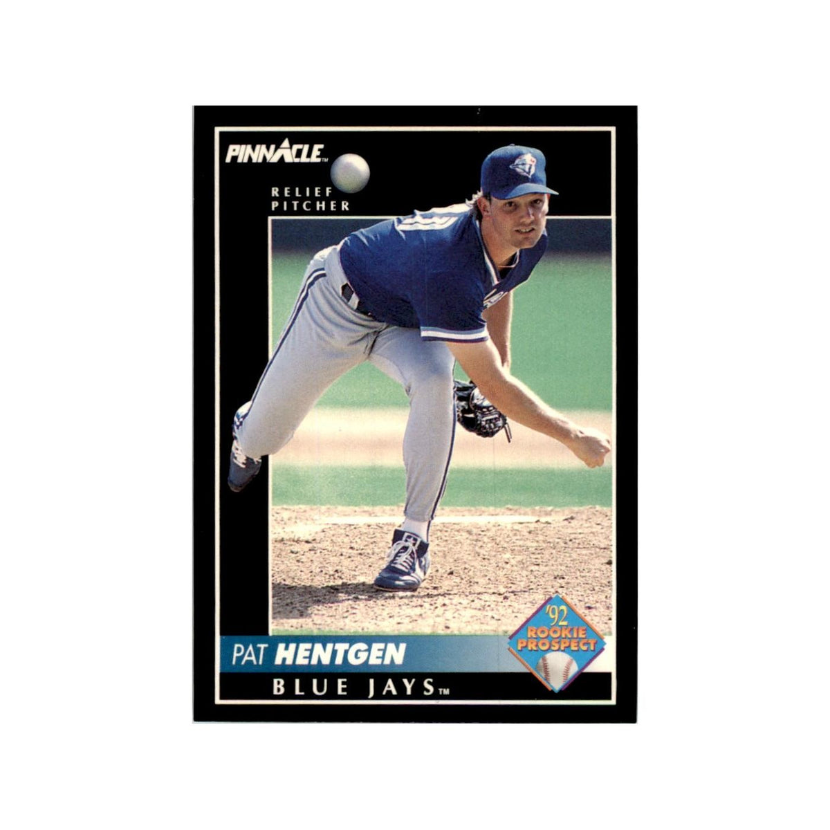 1992 Pinnacle Pat Hentgen Baseball Cards #563