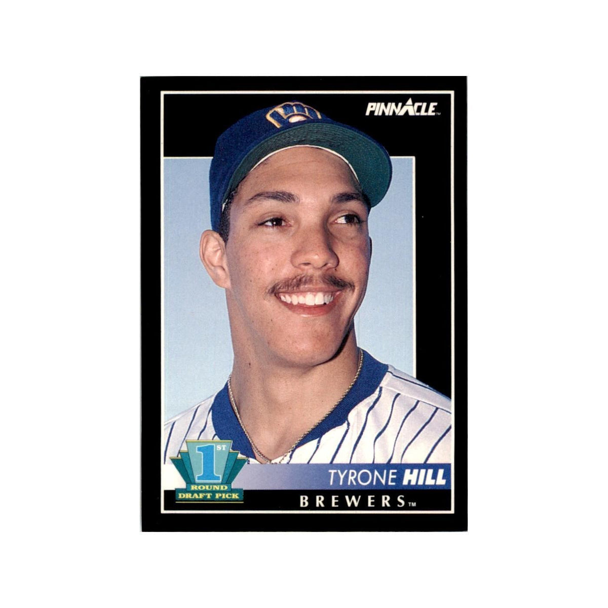 1992 Pinnacle Tyrone Hill Baseball Cards #301