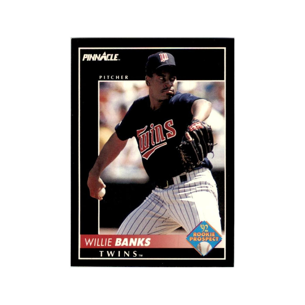 1992 Pinnacle Willie Banks Baseball Cards #575