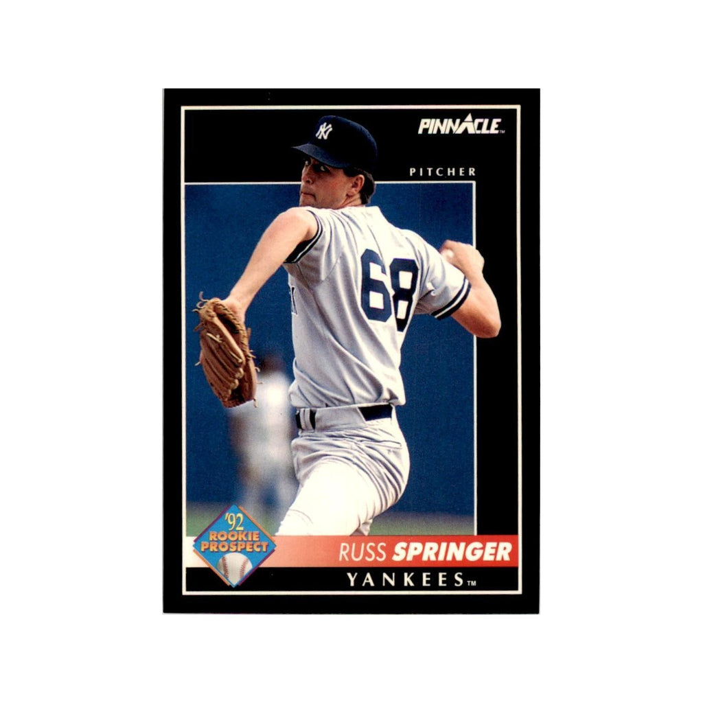 1992 Pinnacle Russ Springer Baseball Cards #561