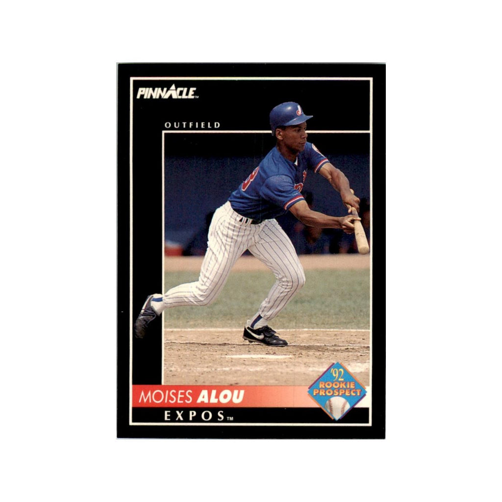 1992 Pinnacle Moises Alou Baseball Cards #572