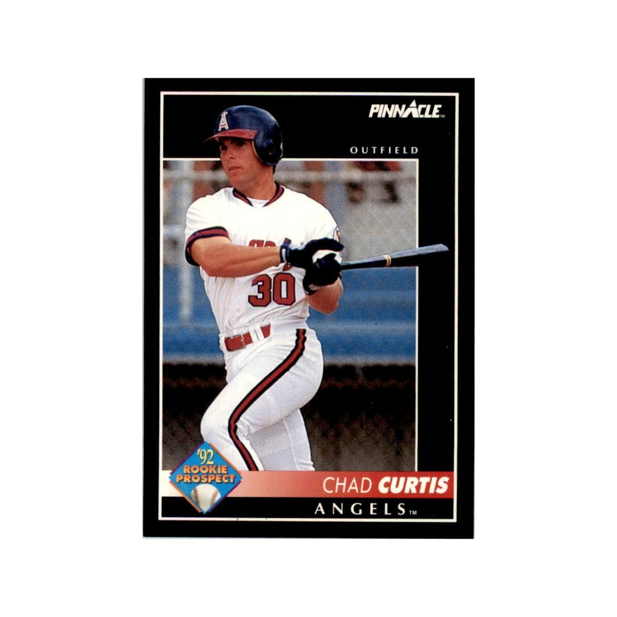 1992 Pinnacle Chad Curtis Baseball Cards #523