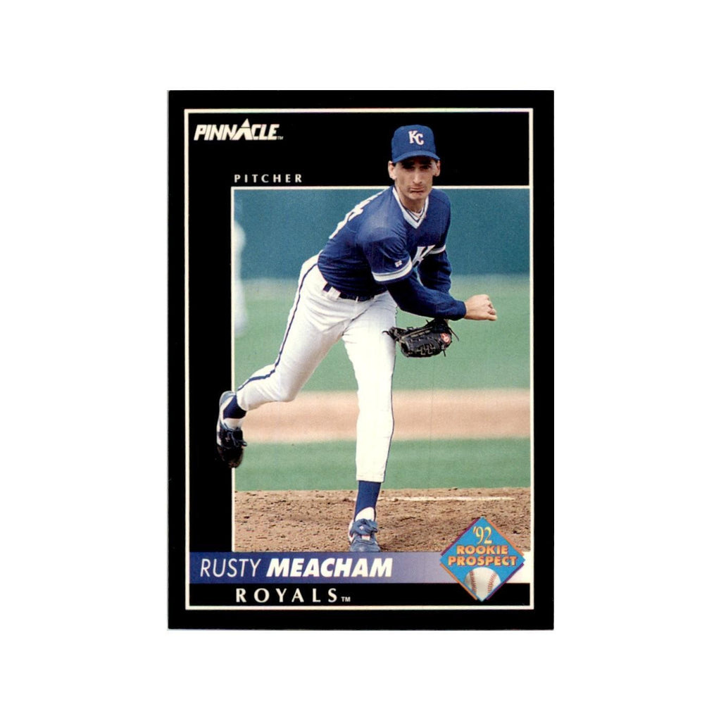 1992 Pinnacle Rusty Meacham Baseball Cards #600