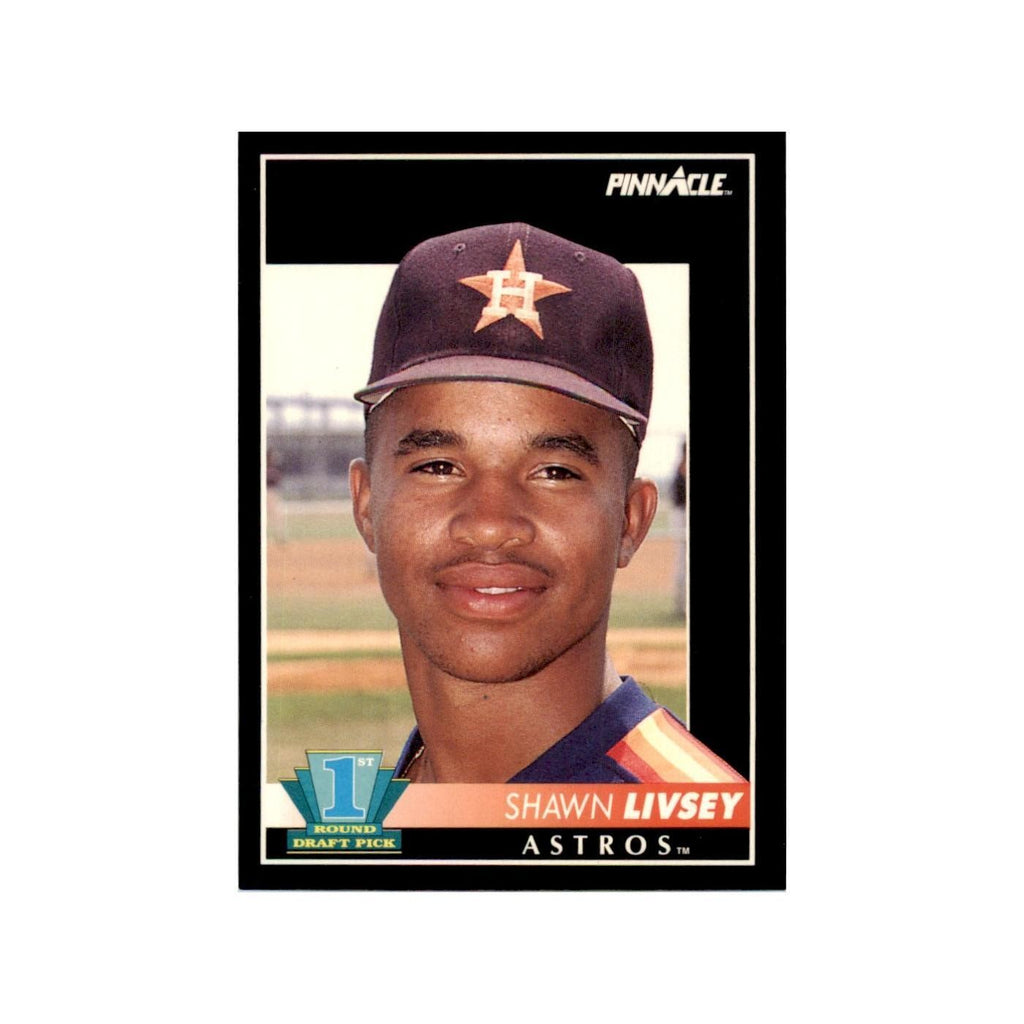 1992 Pinnacle Shawn Livsey Baseball Cards #545