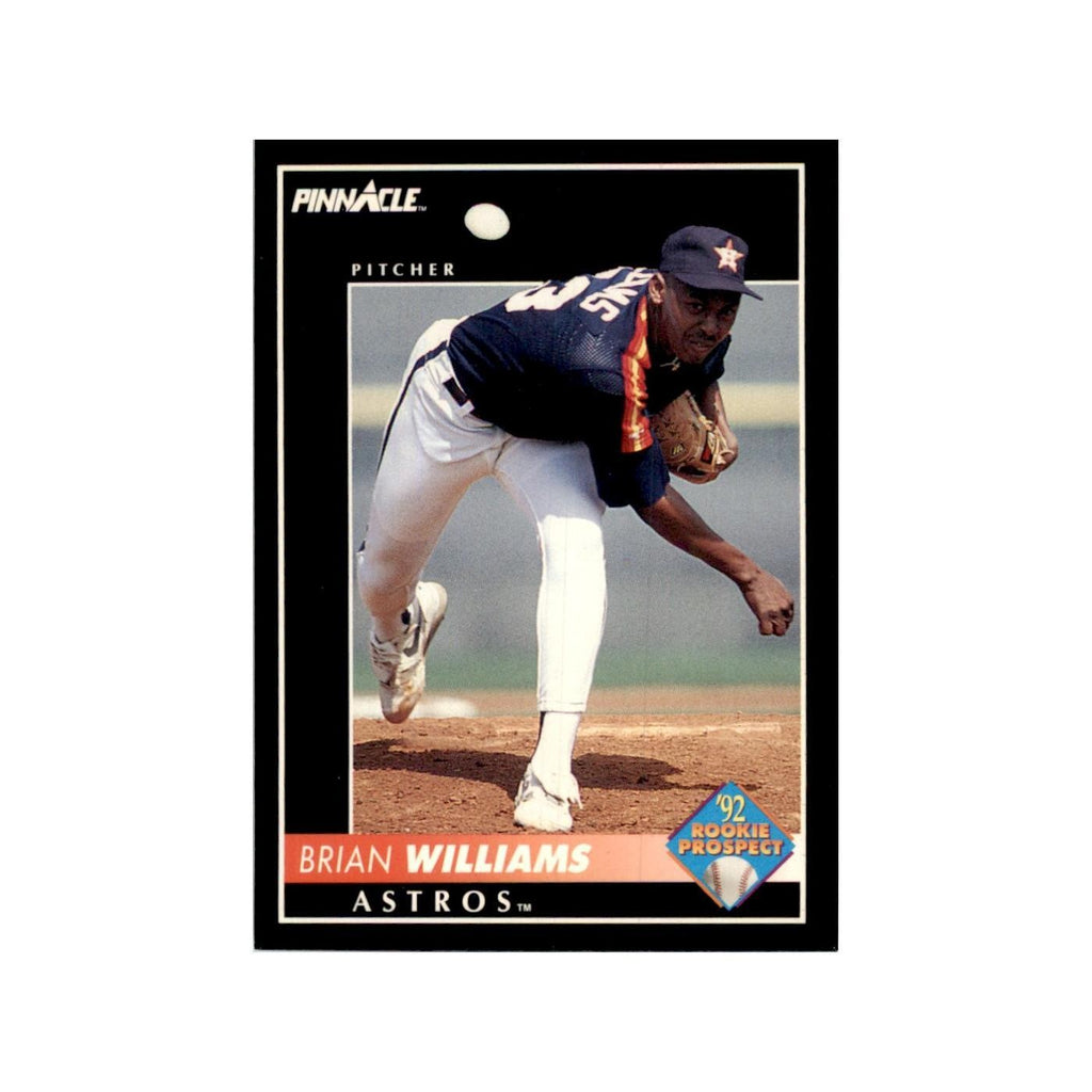 1992 Pinnacle Brian Williams Baseball Cards #540