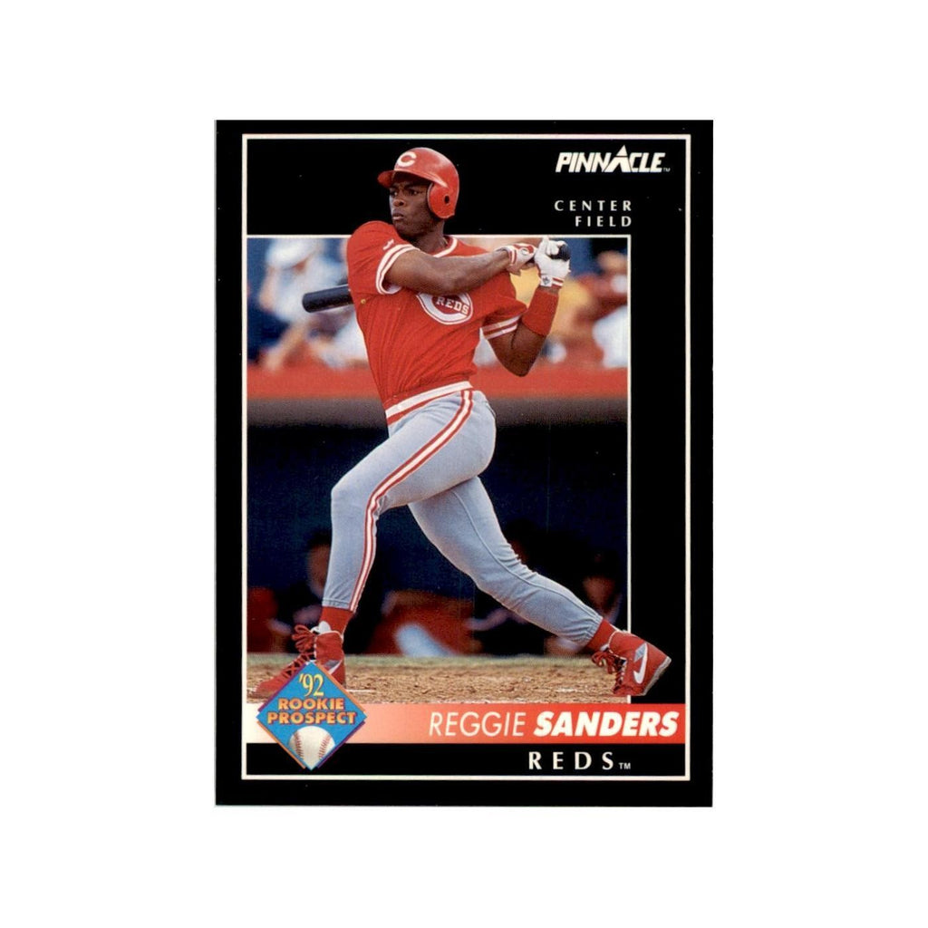 1992 Pinnacle Reggie Sanders Baseball Cards #440