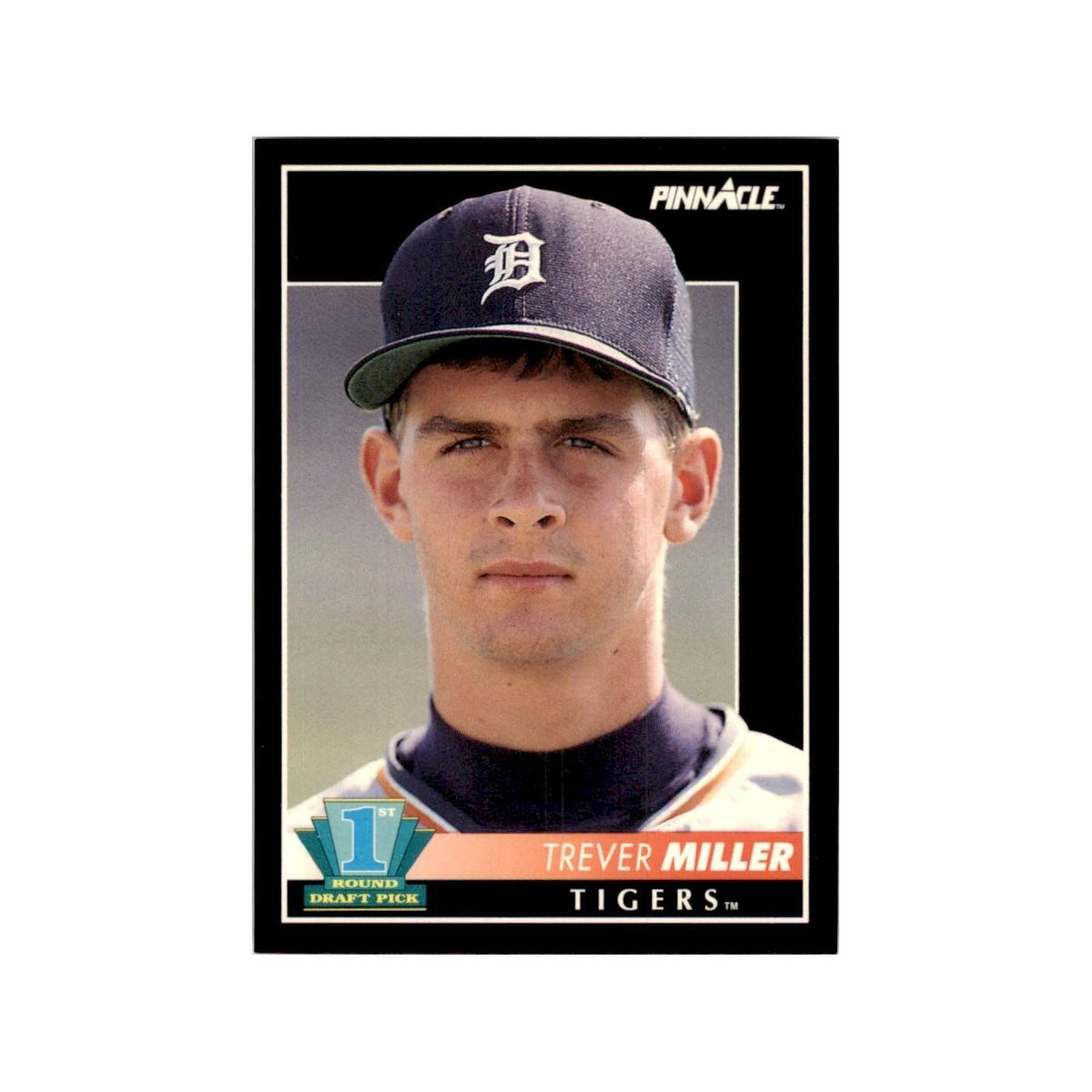 1992 Pinnacle Trever Miller Baseball Cards #579